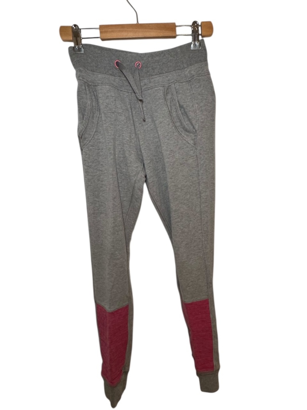IVIVVA grey & pink sweatpants / lounge pants / Athleisure - size 8